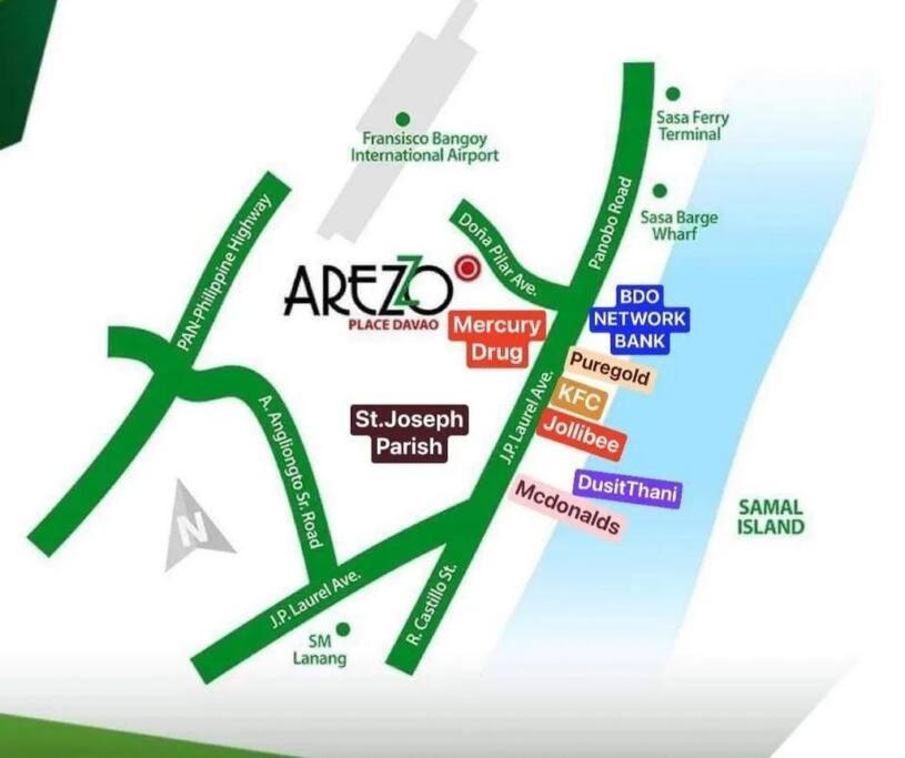 Ar02 1Bedroom Condo Unit With Free Pool, Hbo, Netflix & Wifi Davao Stadt Exterior foto